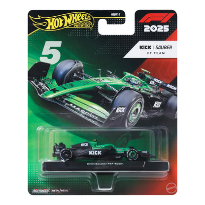 HOT WHEELS PREMIUM F1 Sauber Gabriel Bartoleto bolidas 5 (JKD89)