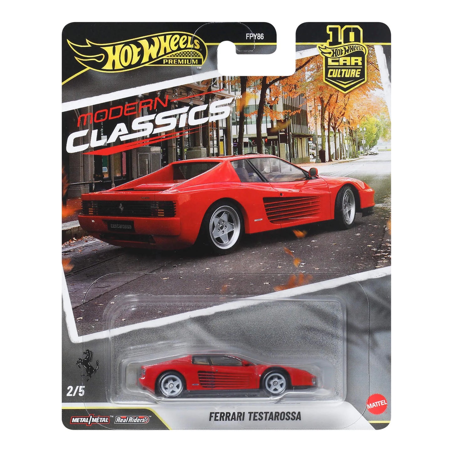 HOT WHEELS PREMIUM Ferrari Testarossa 288 GTO (JKF00)