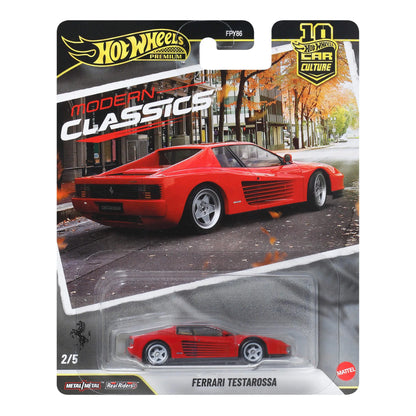 HOT WHEELS PREMIUM Ferrari Testarossa 288 GTO (JKF00)