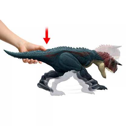 JURASSIC WORLD interaktyvus dinozauras – Carnotaurus (JKG85)
