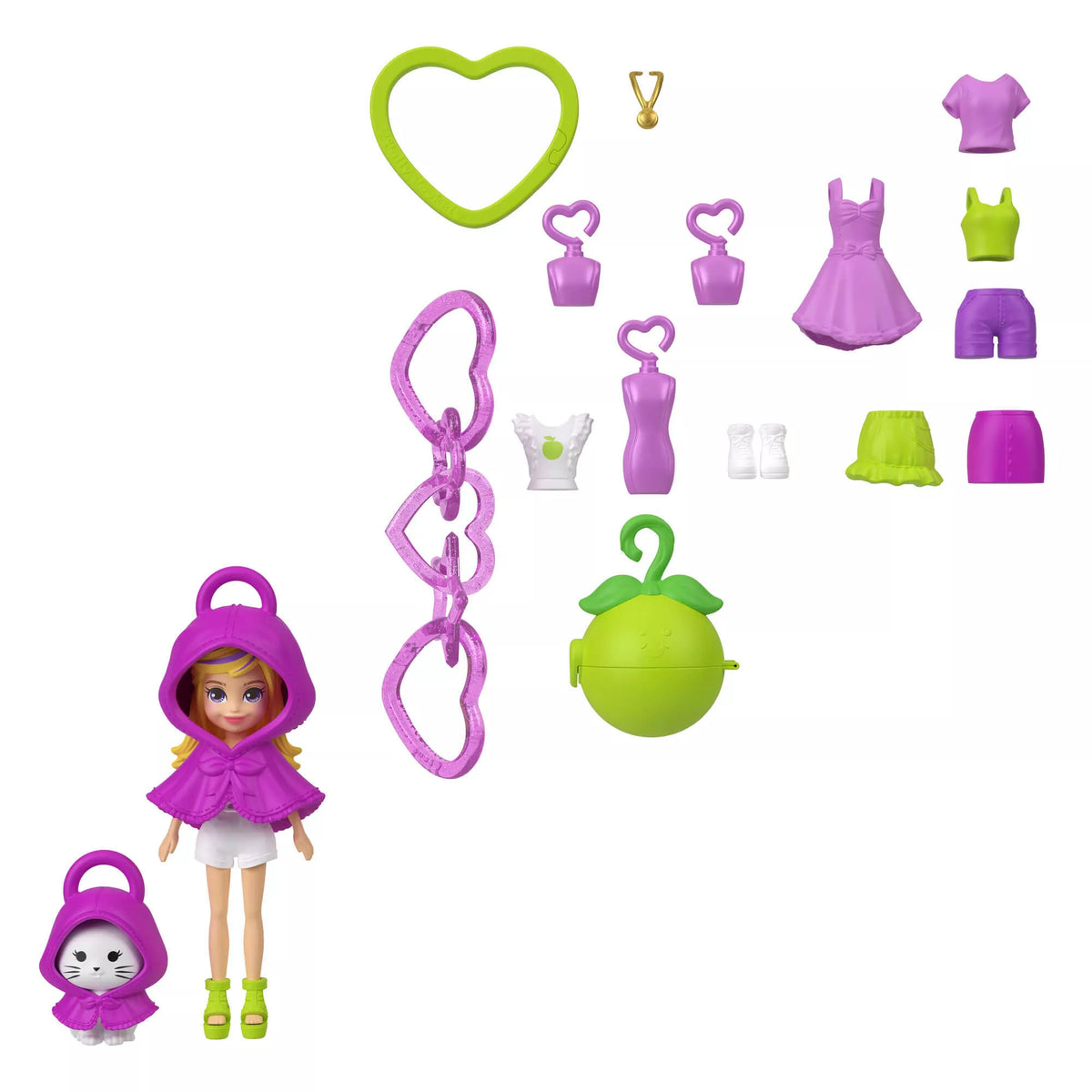 POLLY POCKET pakabukas (vidutinis) (JKR46)