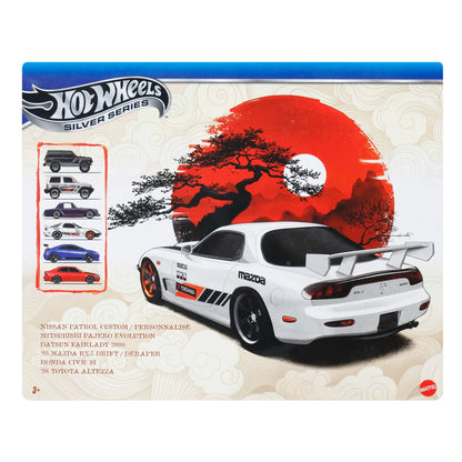 HOT WHEELS šešių japoniškų automodeliukų rinkinys (JLB23)