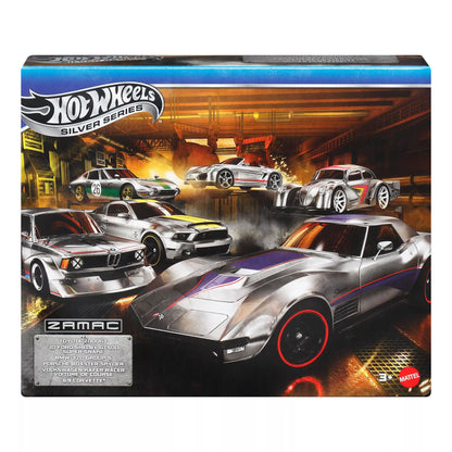 HOT WHEELS šešių ZAMAC automodeliukų rinkinys (JLB26)