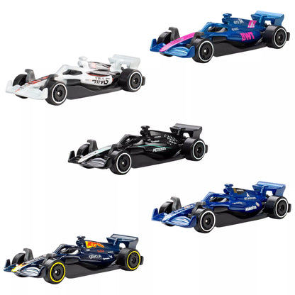 HOT WHEELS penkių F1 bolidų rinkinys (JLN11)