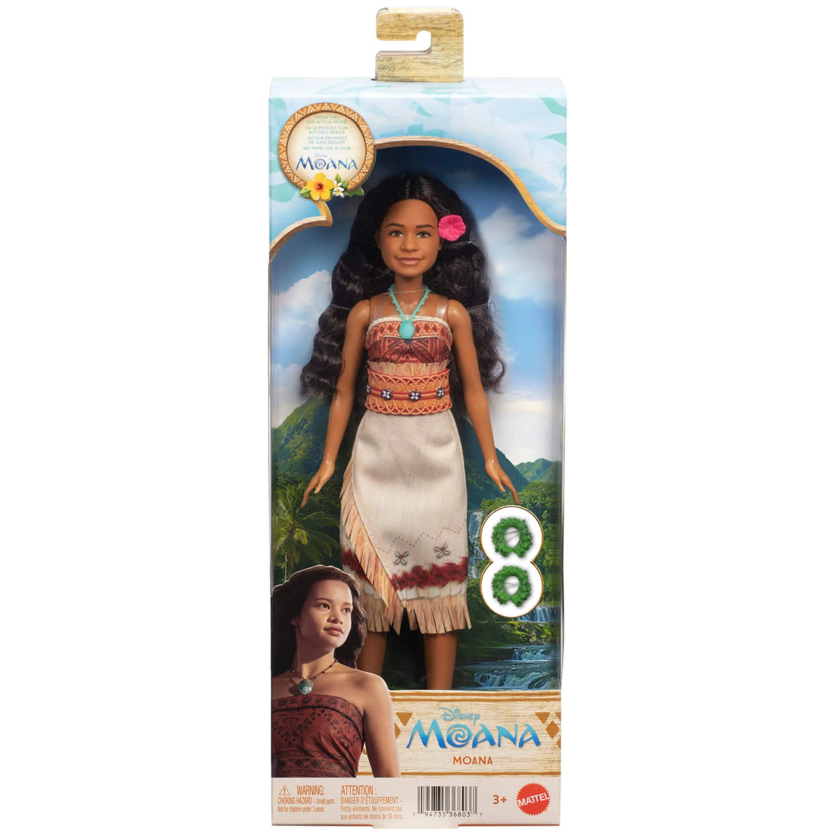 DISNEY PRINCESS MOANA lėlė Vajana (JLP16)