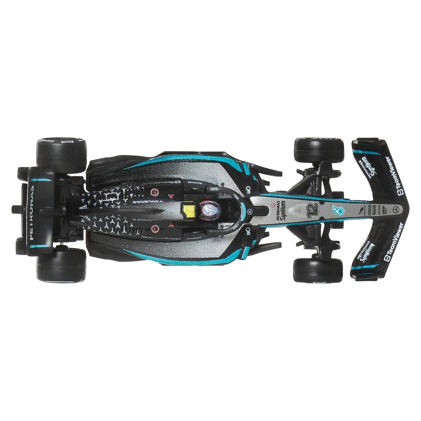 HOT WHEELS PREMIUM F1 dviejų Mercedes-Benz George Russel ir Kimi Antonelli bolidų rinkinys (JMM93)
