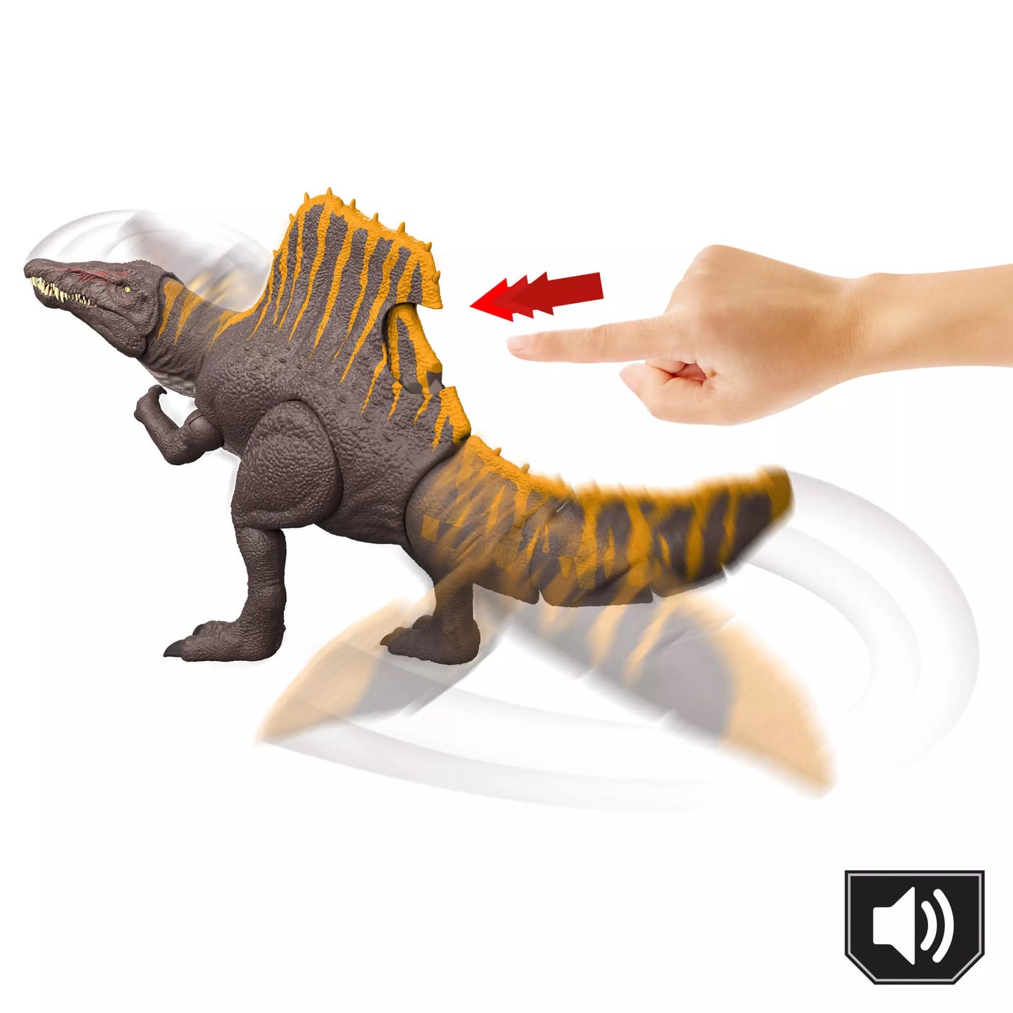 JURASSIC WORLD dinozauras – Spinozauras (JGB56)