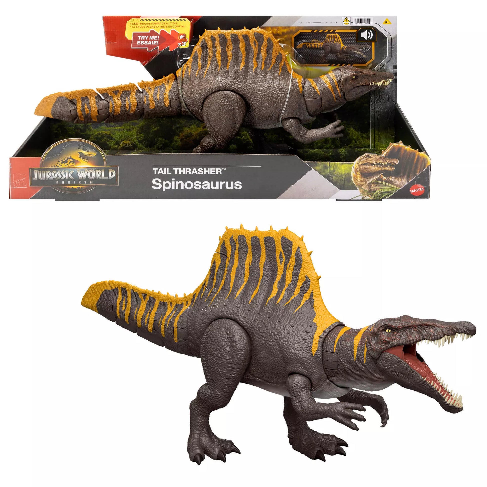 JURASSIC WORLD dinozauras – Spinozauras (JGB56)
