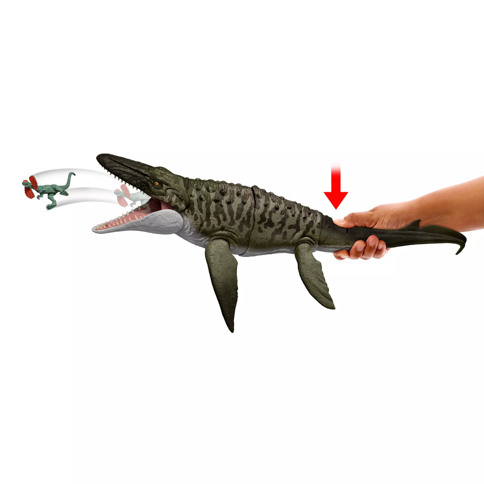 JURASSIC WORLD interaktyvus dinozauras – Mosasaurus (JCH00)