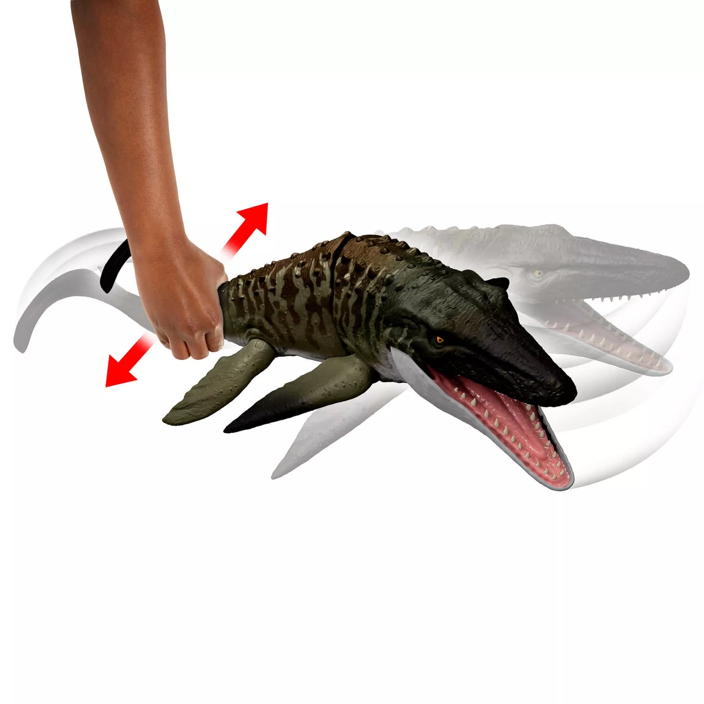 JURASSIC WORLD interaktyvus dinozauras – Mosasaurus (JCH00)