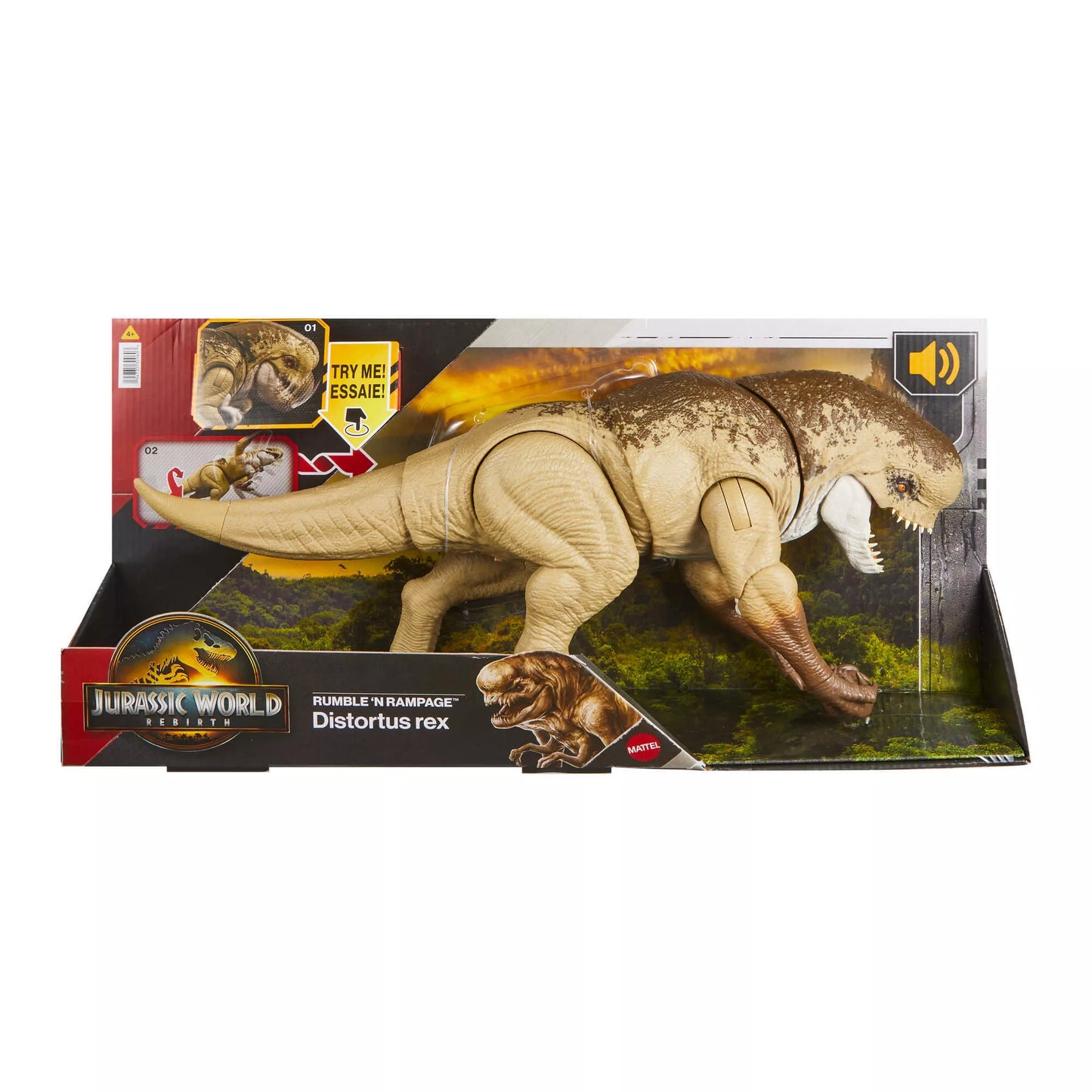 JURASSIC WORLD interaktyvus piktasis dinozauras (JGB58)