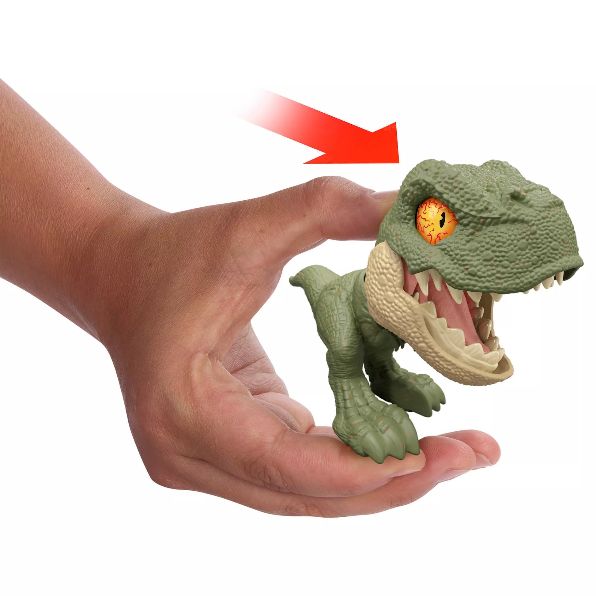 JURASSIC WORLD mažasis kandžiotojas (JFC86)