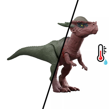 JURASSIC WORLD rinkinys su spalvų keitimo funkcija – Kovų arena (JDC59)