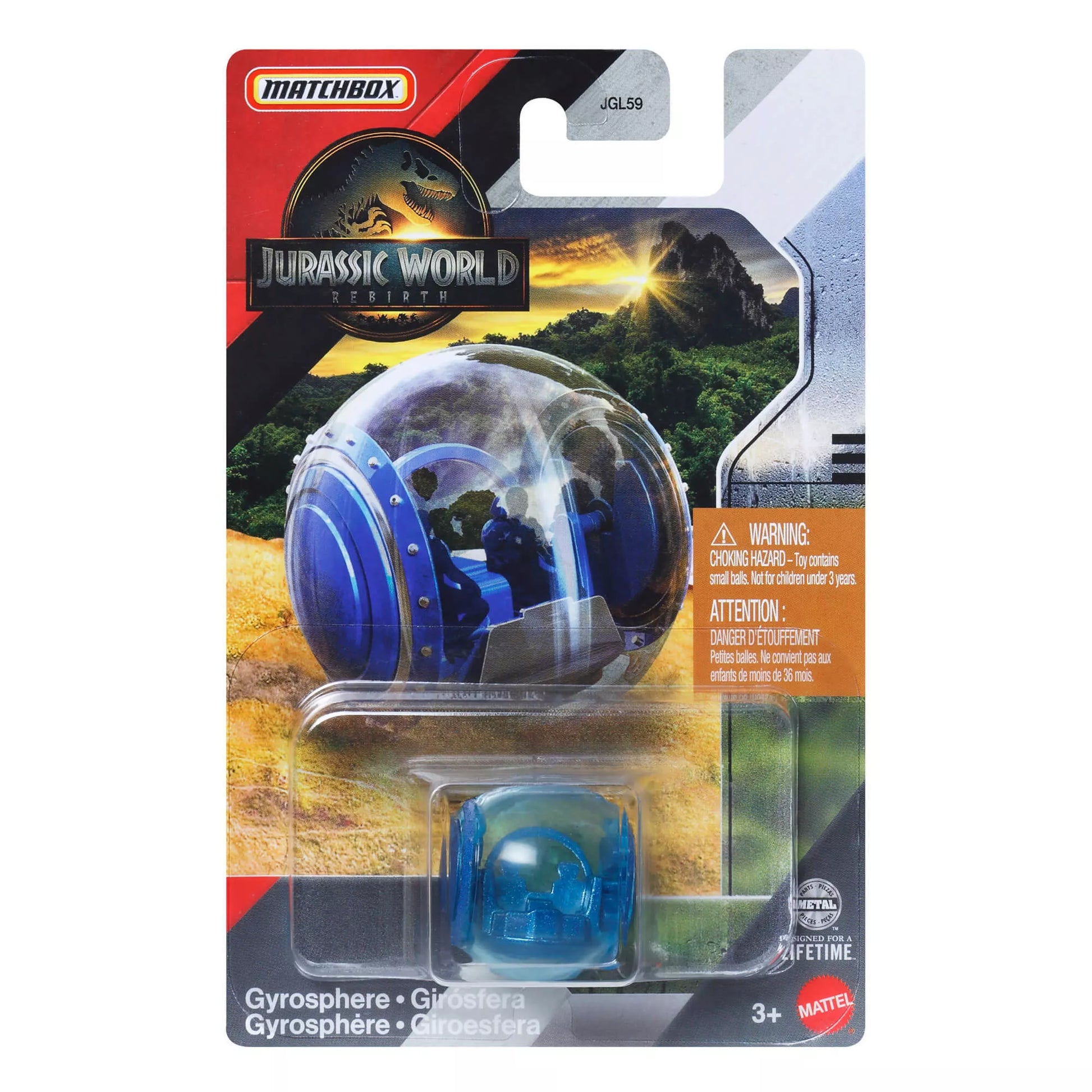 MATCHBOX JURASSIC WORLD automodeliukas (JGL59)