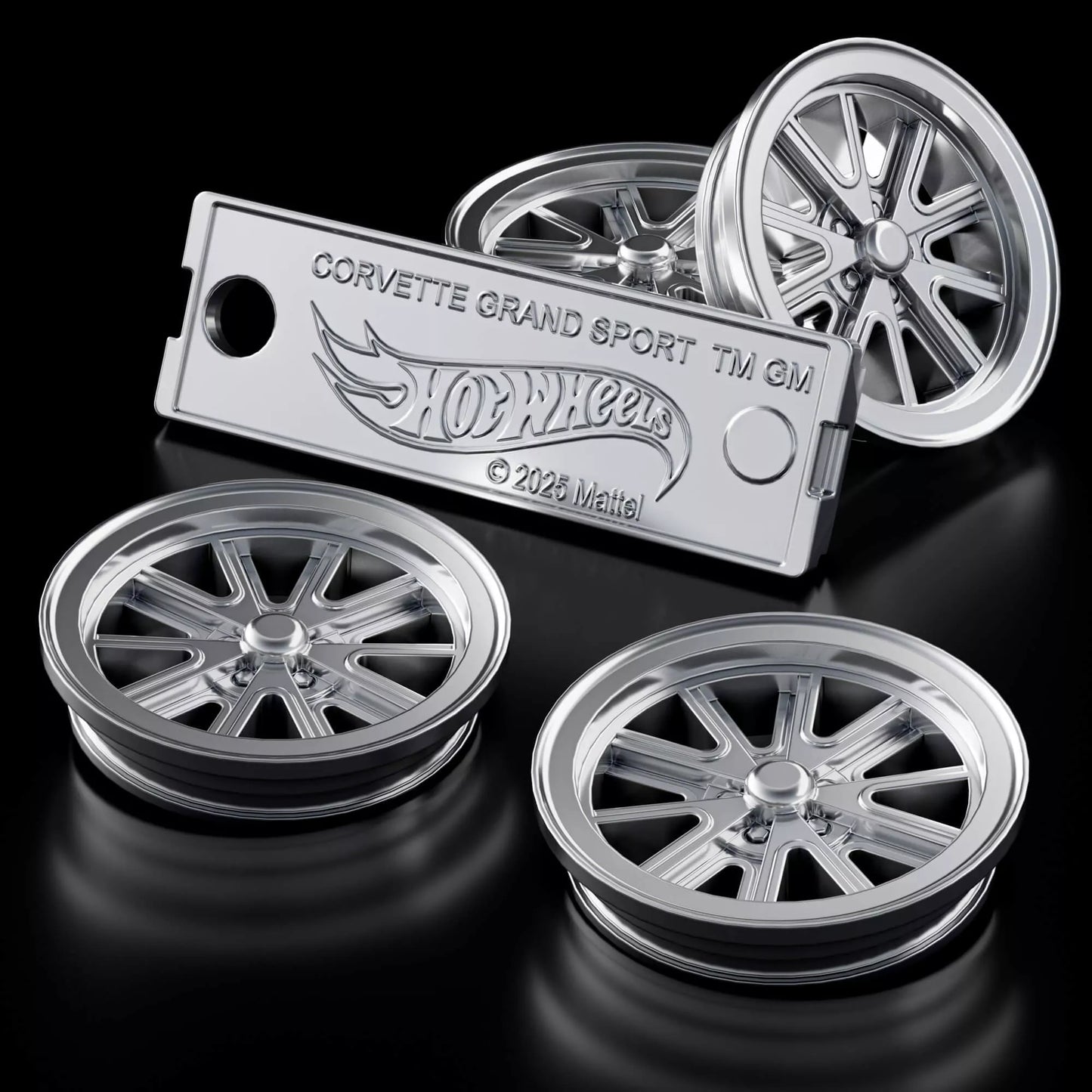 MATTEL BRICK SHOP HOT WHEELS konstruktorius – Corvette Grand Sport (JGR31)