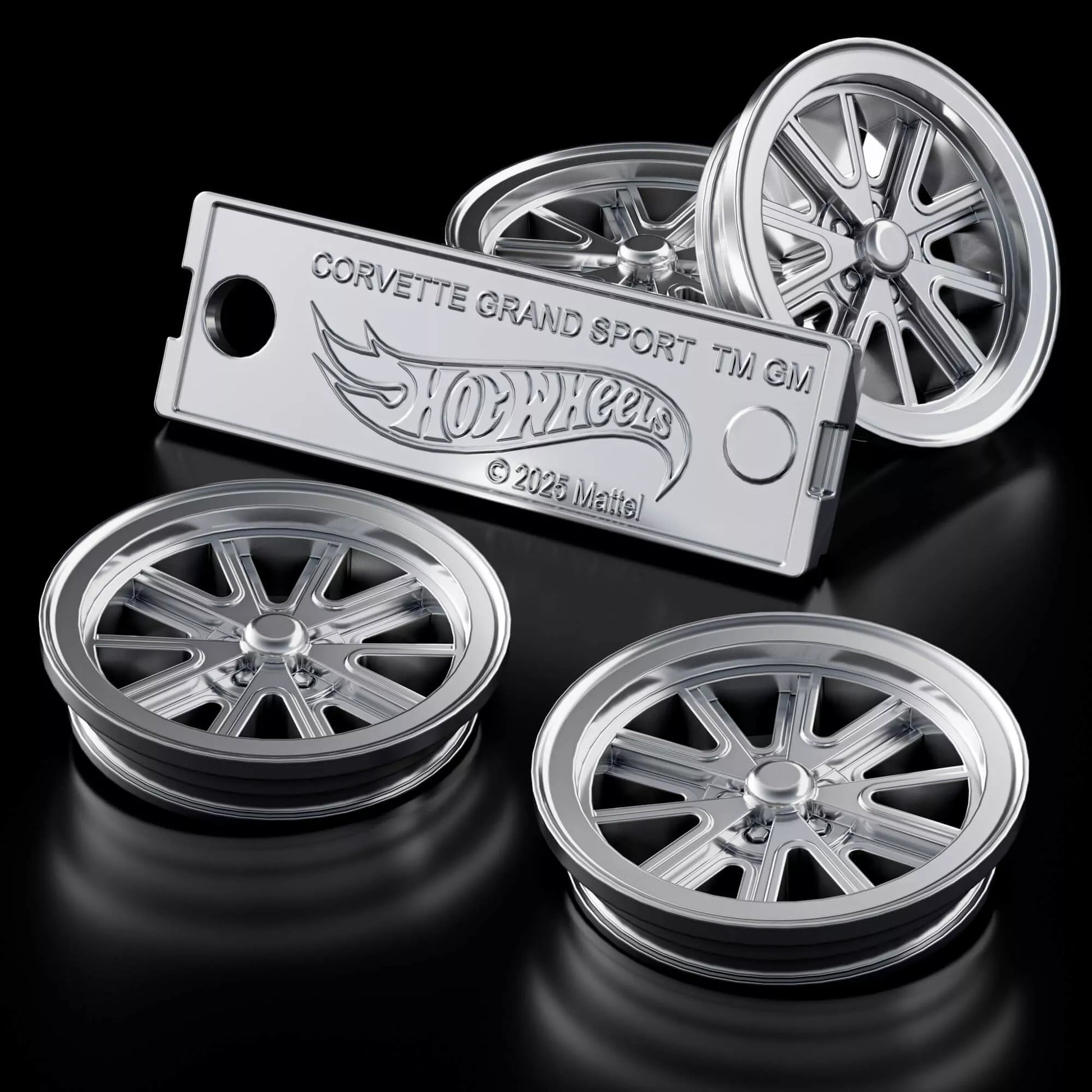 MATTEL BRICK SHOP HOT WHEELS konstruktorius – Corvette Grand Sport (JGR31)