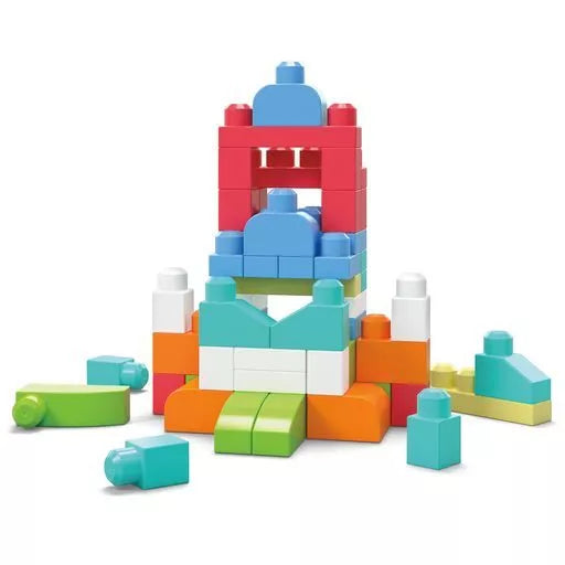 MEGA BLOKS kaladėlių rinkinys (krepšyje 60 det.) (CYP67)