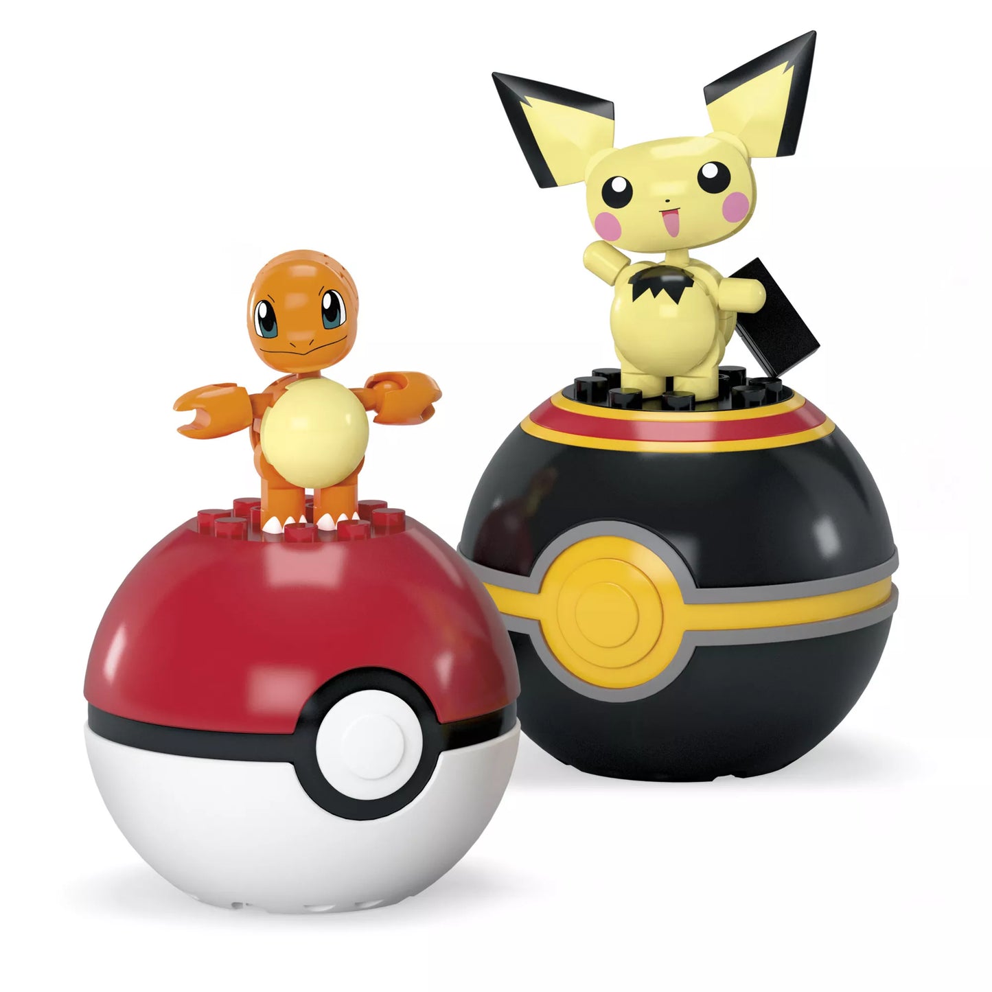 MEGA CONSTRUX POKEMON dviejų Poke rutulių pakuotė (HXP11)