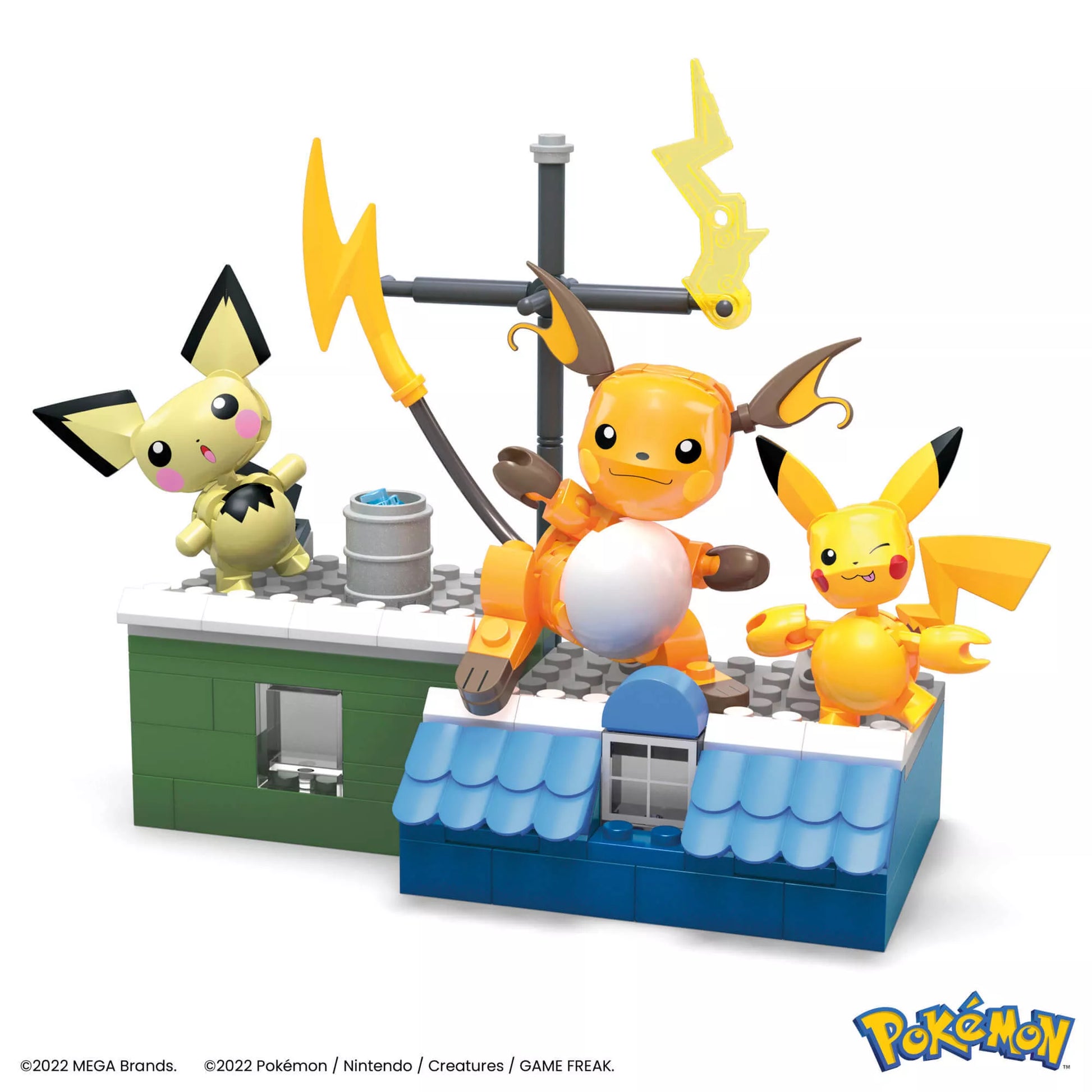 MEGA CONSTRUX POKEMON Pikachu evoliucija (HKT23)