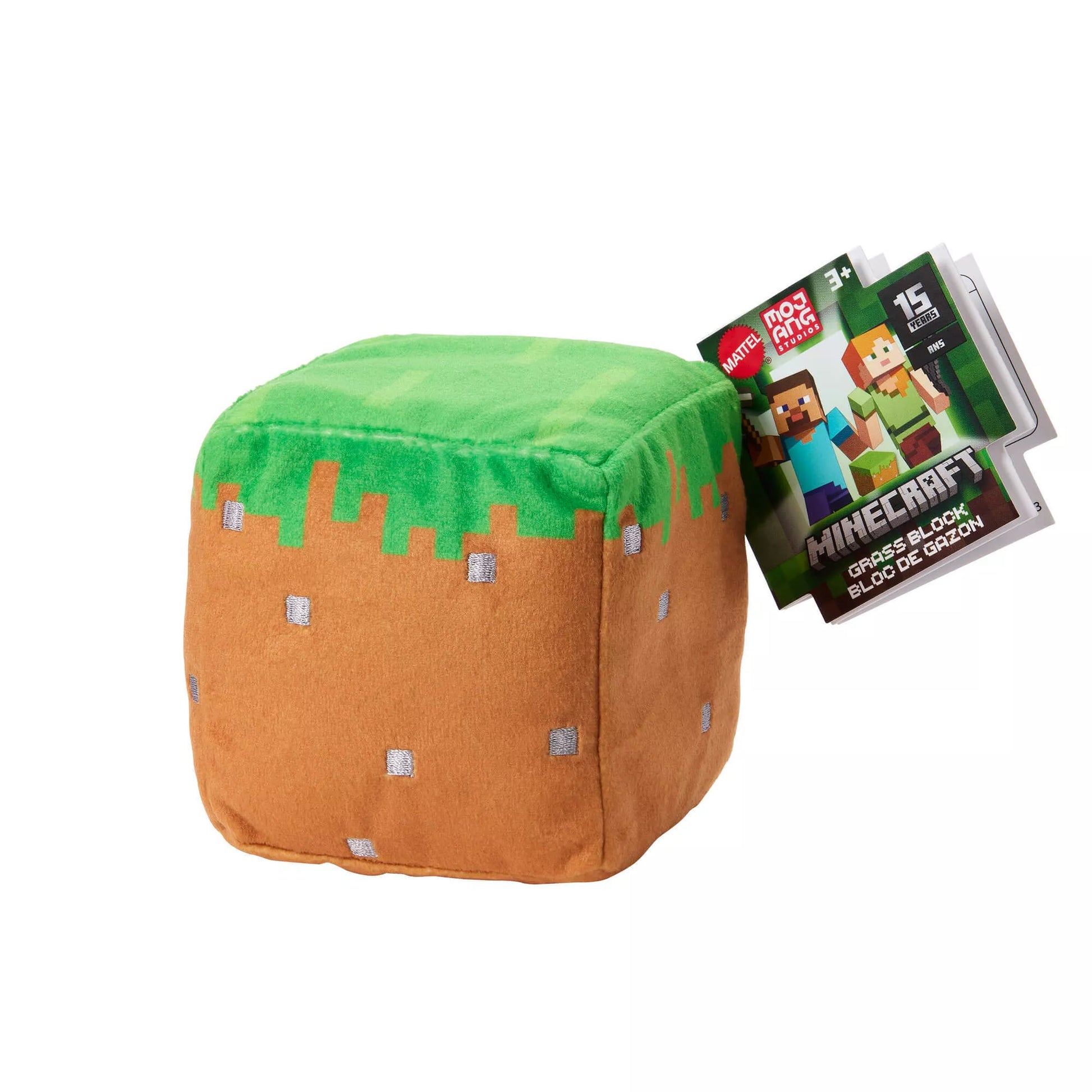 MINECRAFT pliušinis žaislas – kubas (JGR74)