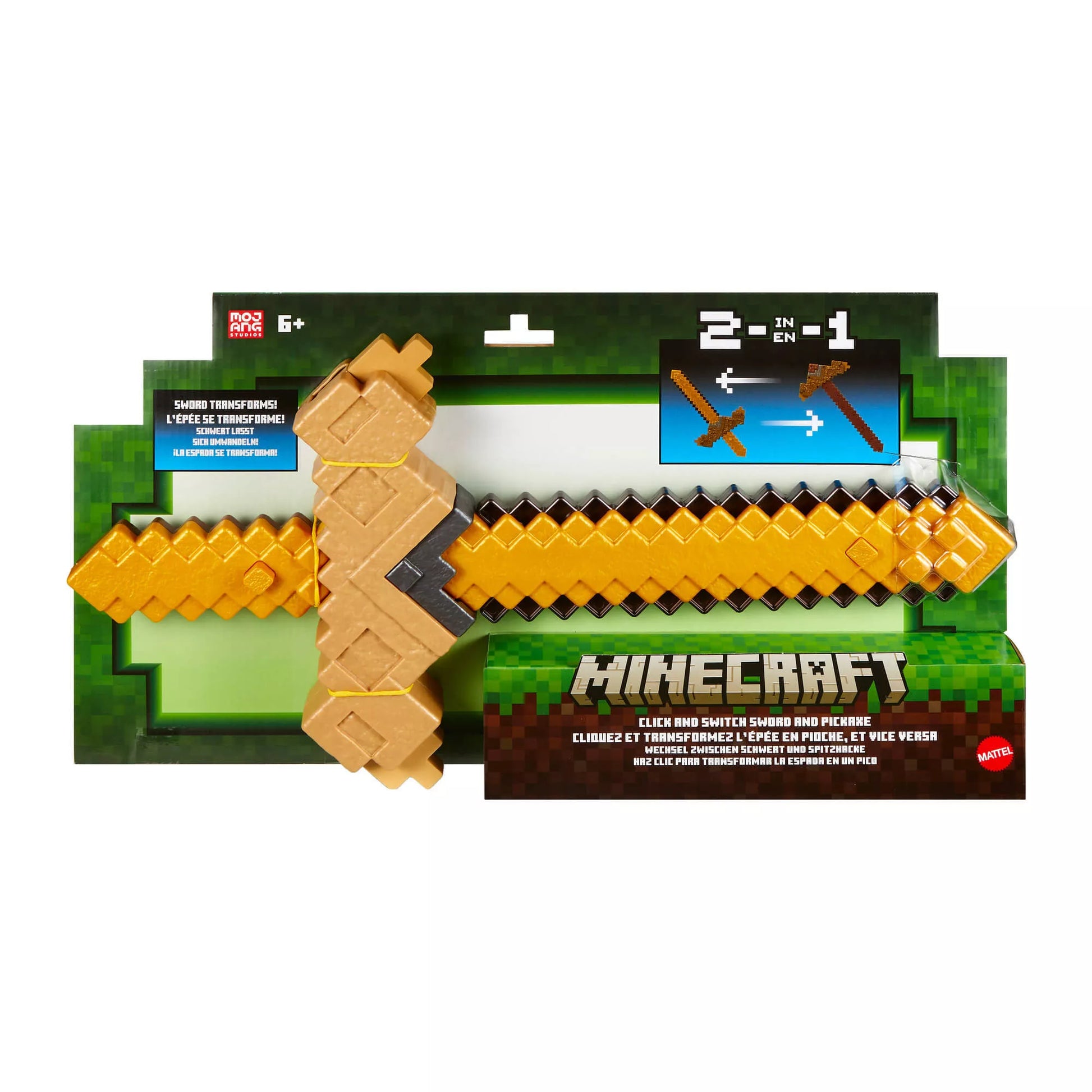 MINECRAFT transformuojamas kardas – kirtiklis (JKC15)