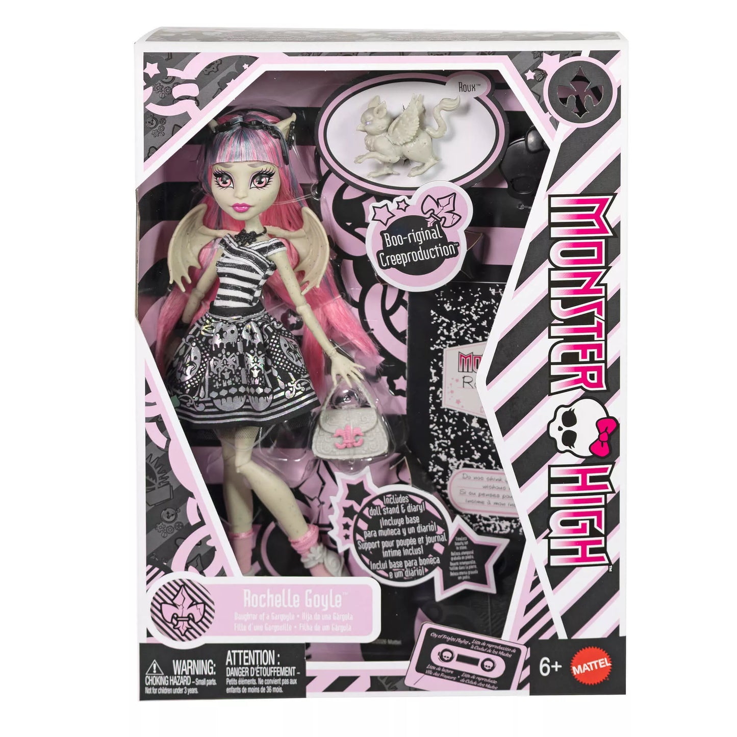 MONSTER HIGH CREEPRODUCTIONS lėlė Rošelė (JHK57)