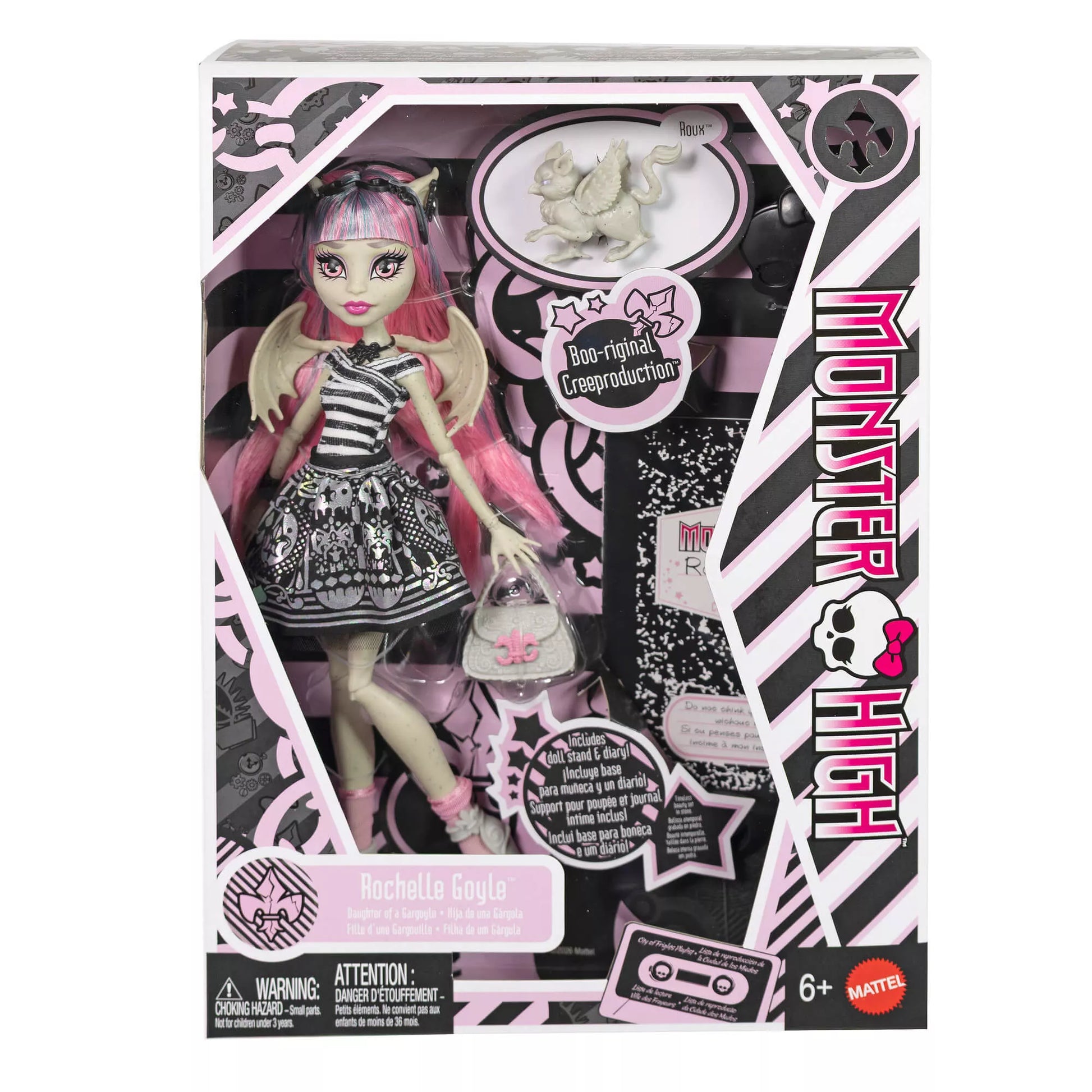 MONSTER HIGH CREEPRODUCTIONS lėlė Rošelė (JHK57)