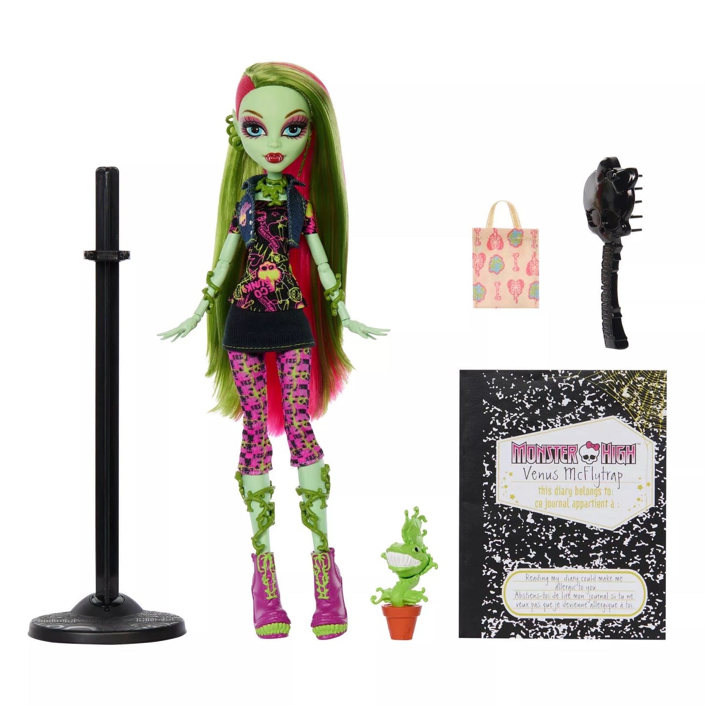 MONSTER HIGH CREEPRODUCTIONS lėlė Venus (JHK58)