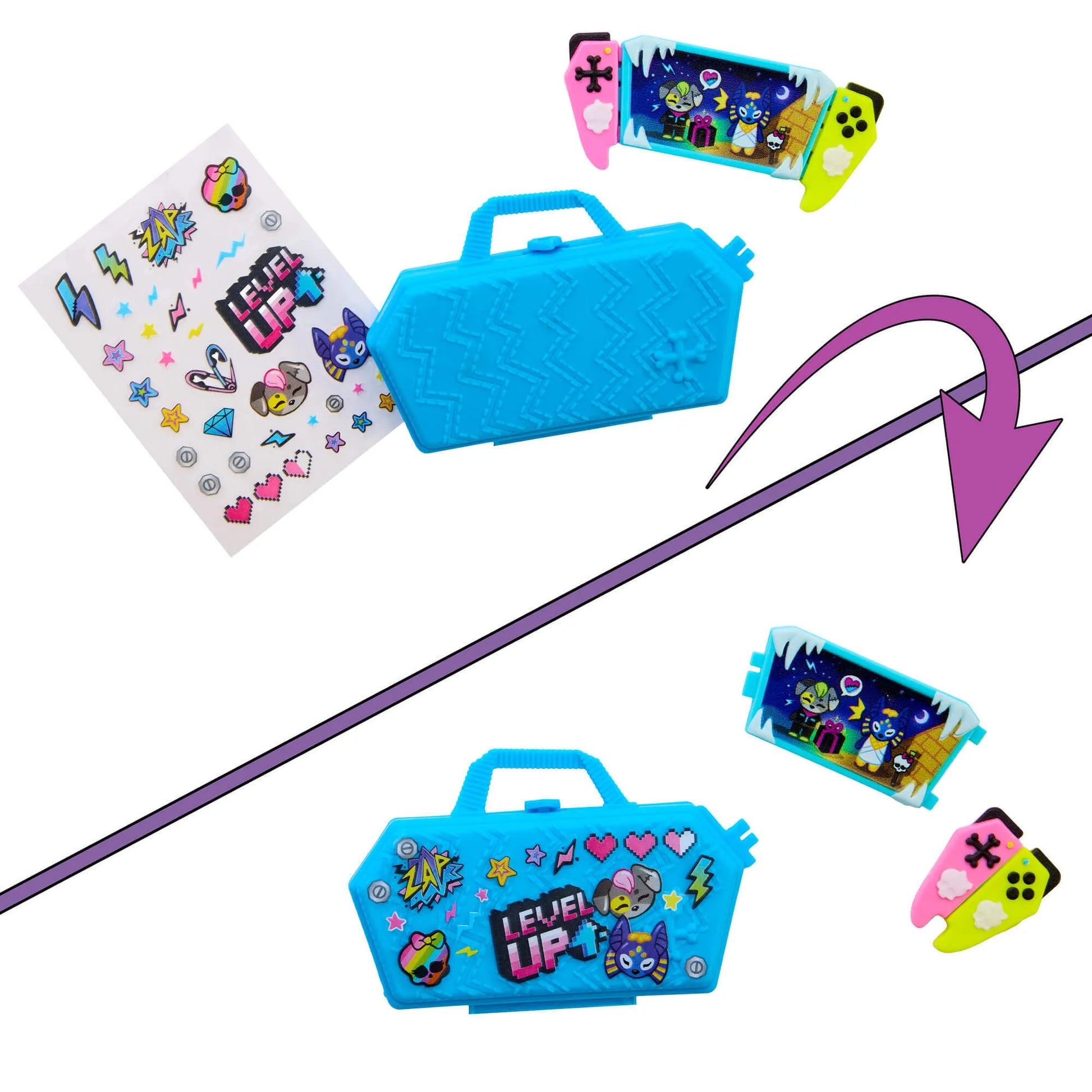 MONSTER HIGH SELF-SCARE SECRETS Kleo rinkinys (JMG73)