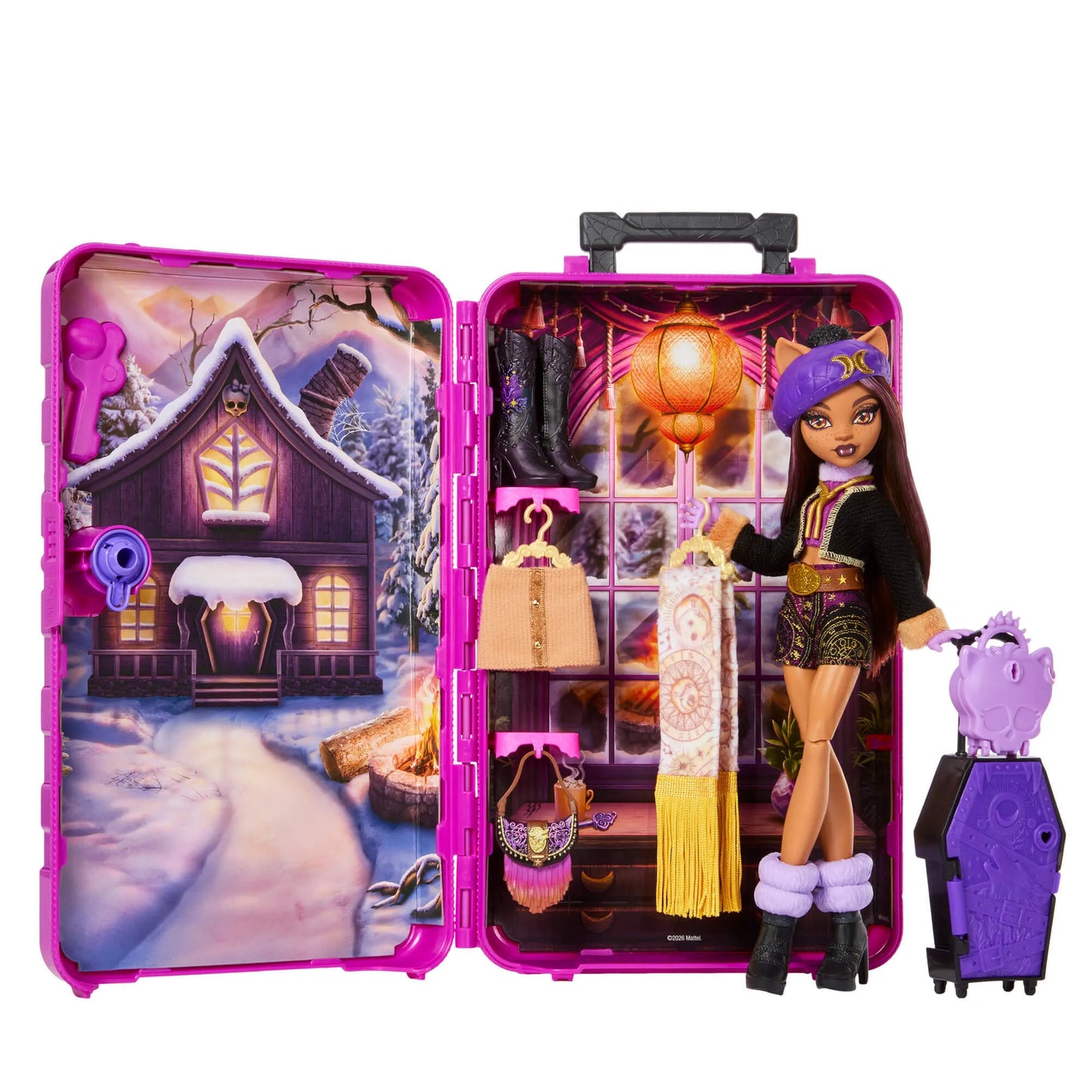 MONSTER HIGH SKULLTIMATE Klodinos rinkinys - Cabin Escape serija (JMG65)
