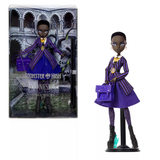 MONSTER HIGH X WEDNESDAY lėlė – Bianca