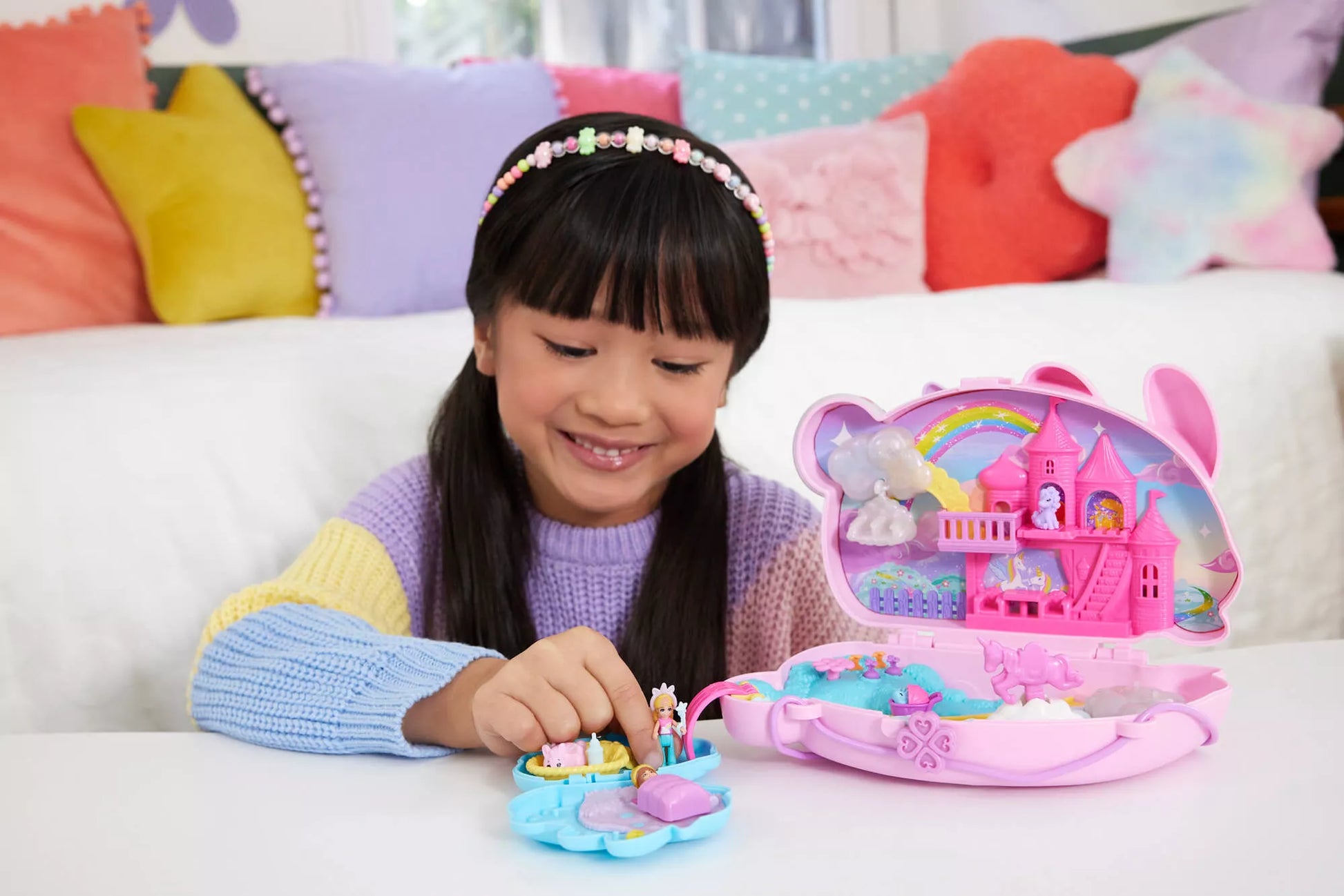 POLLY POCKET BUNNYCORN pramogų rinkinys (JFT88)