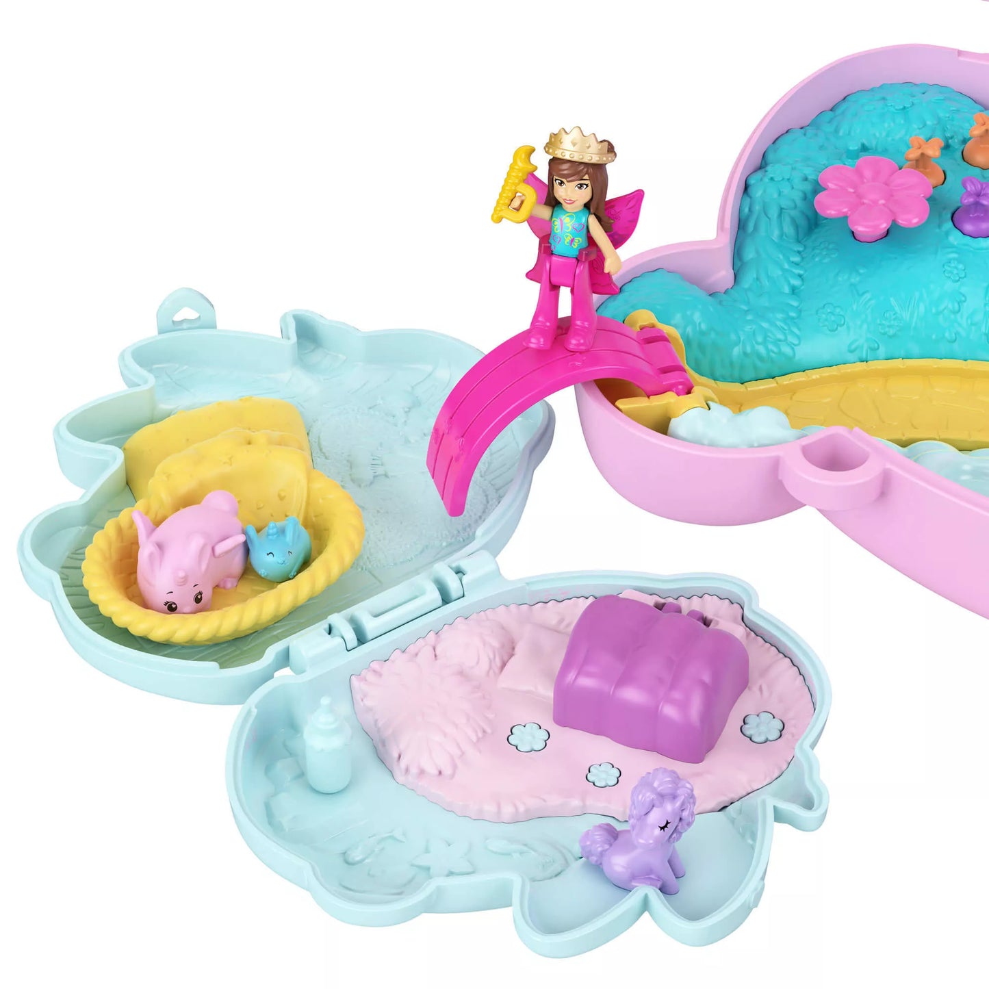 POLLY POCKET BUNNYCORN pramogų rinkinys (JFT88)