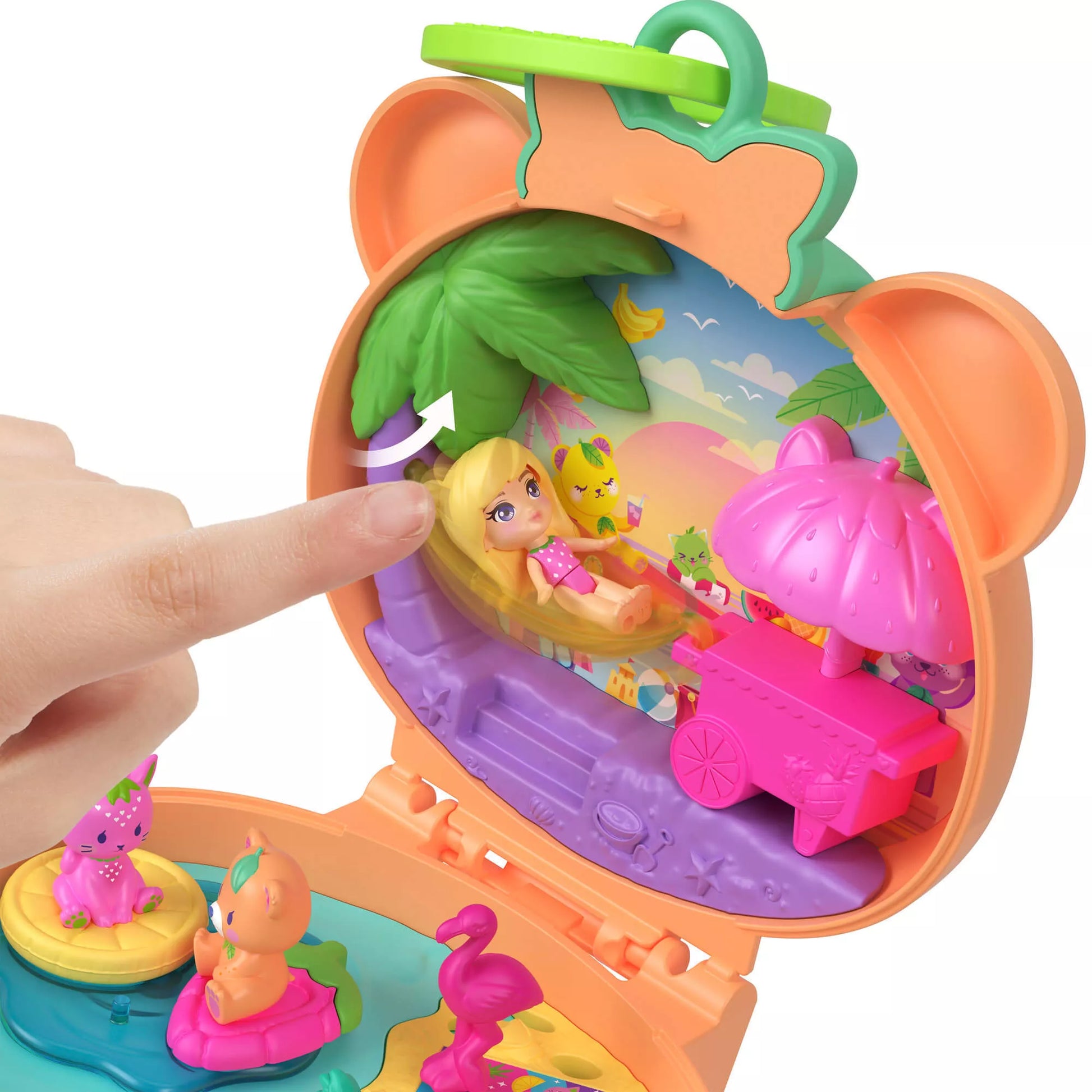 POLLY POCKET PLUSH BUDDIES pramogų rinkinys