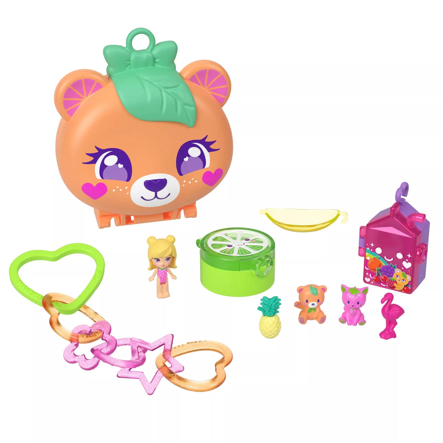 POLLY POCKET PLUSH BUDDIES pramogų rinkinys