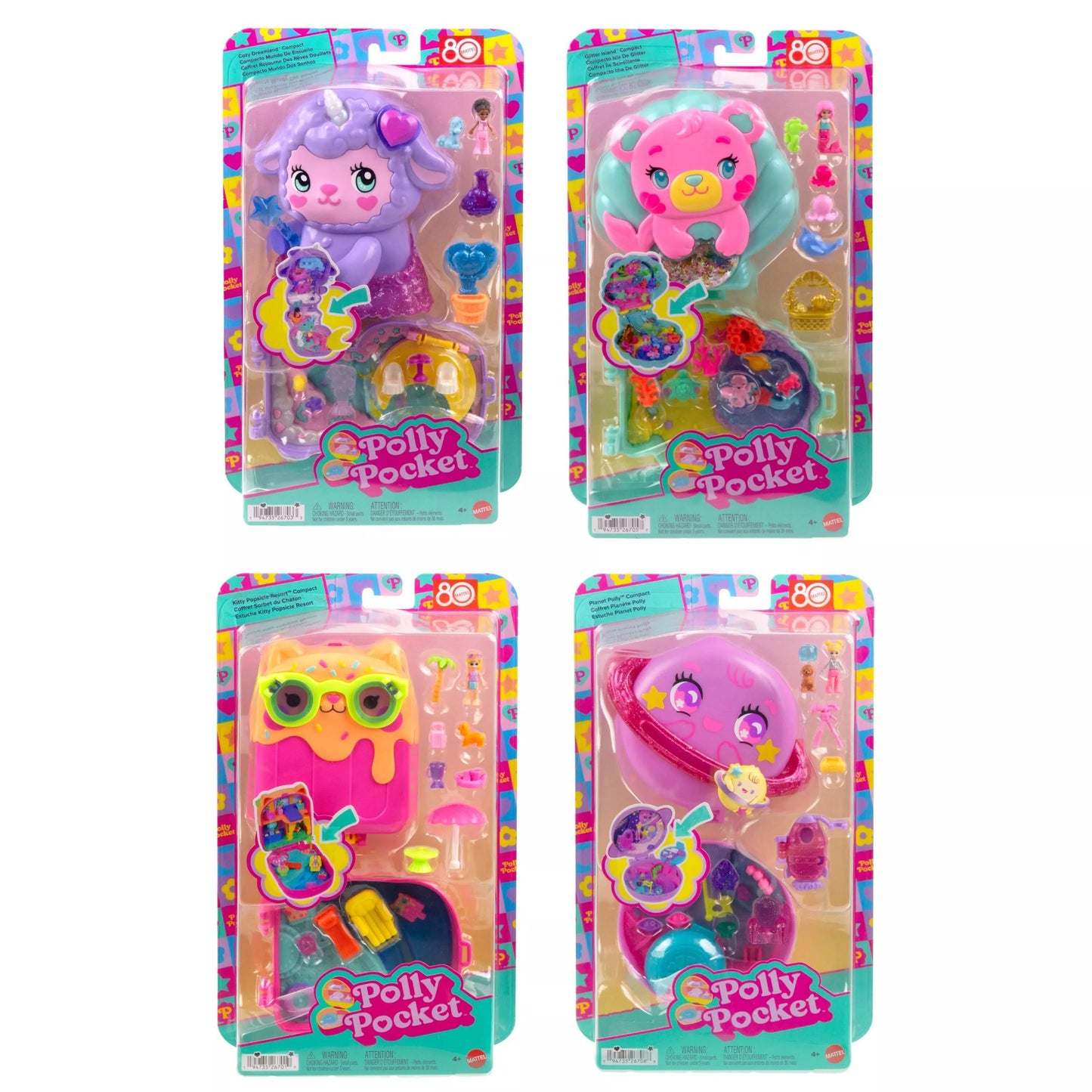 POLLY POCKET žaidimų rinkinys (JFG56)