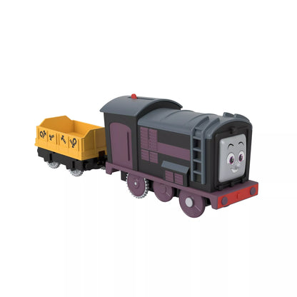 THOMAS AND FRIENDS motorizuotas garvežiukas su vagonu (HFX96)