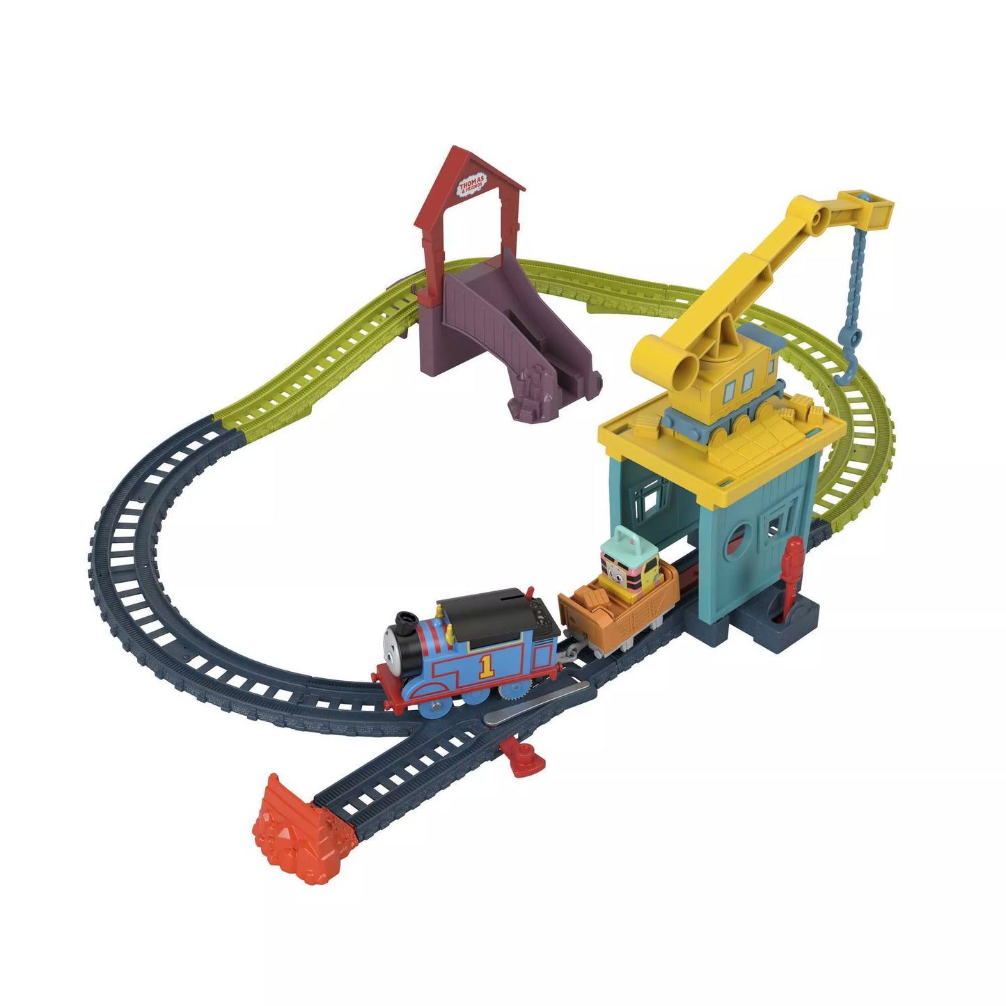 THOMAS AND FRIENDS rinkinys – Kranė Karli ir Sandi (HDY58)