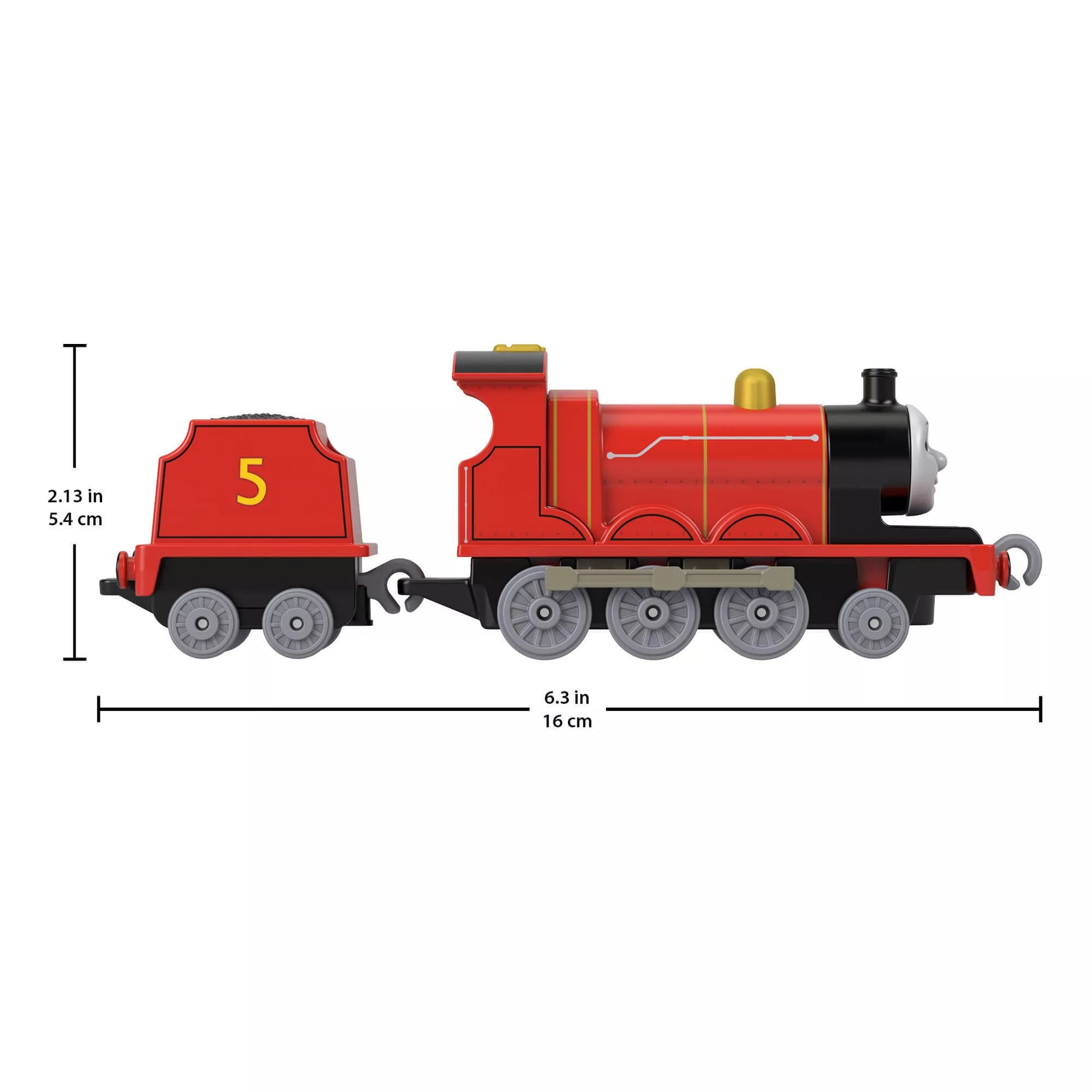 THOMAS & FRIENDS garvežiukas su vagonu (metalinis) (JHK84)