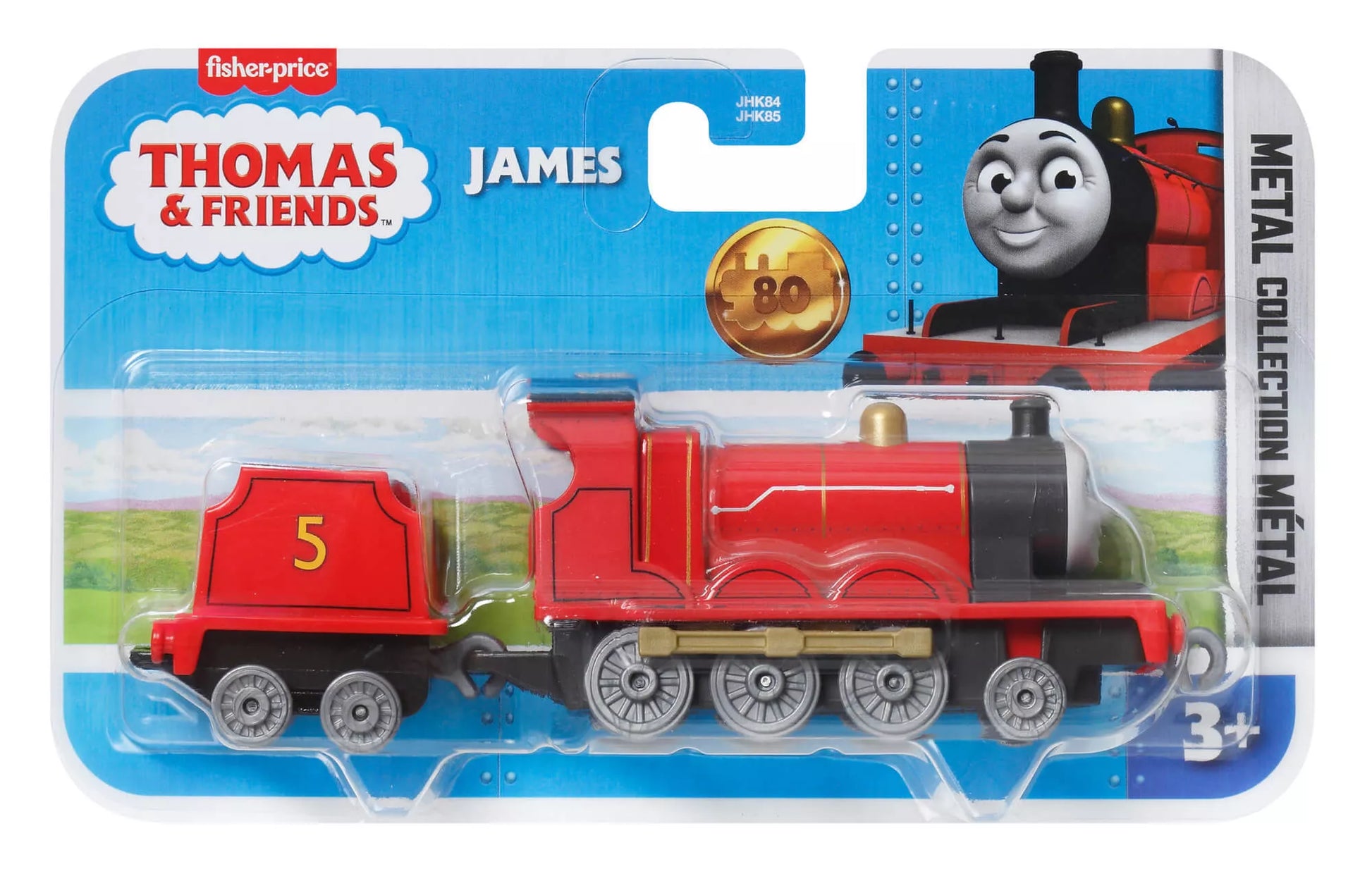THOMAS & FRIENDS garvežiukas su vagonu (metalinis) (JHK84)