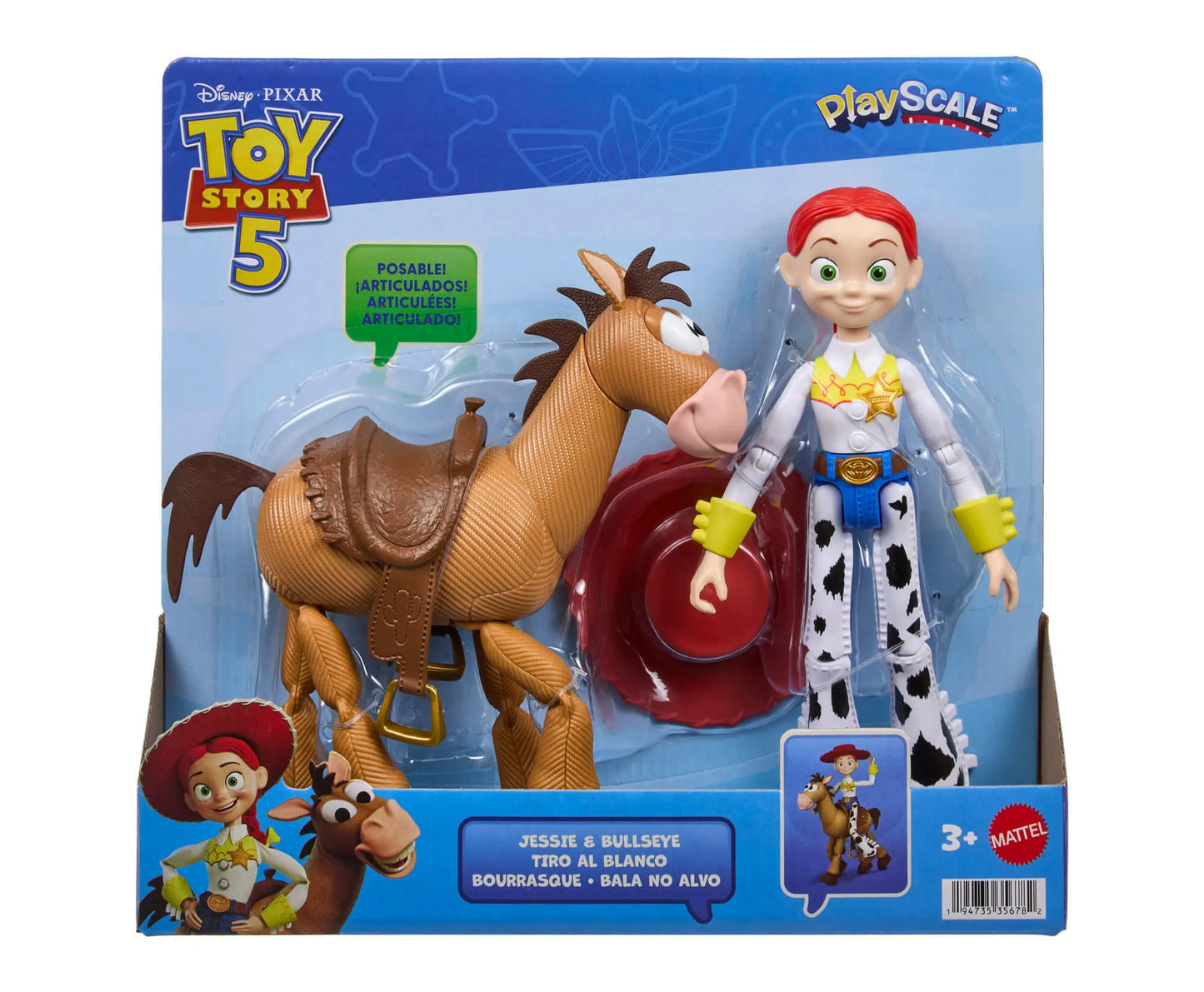 TOY STORY filmo dviejų figūrėlių rinkinys – Jessie ir Bullseye (JKV21)