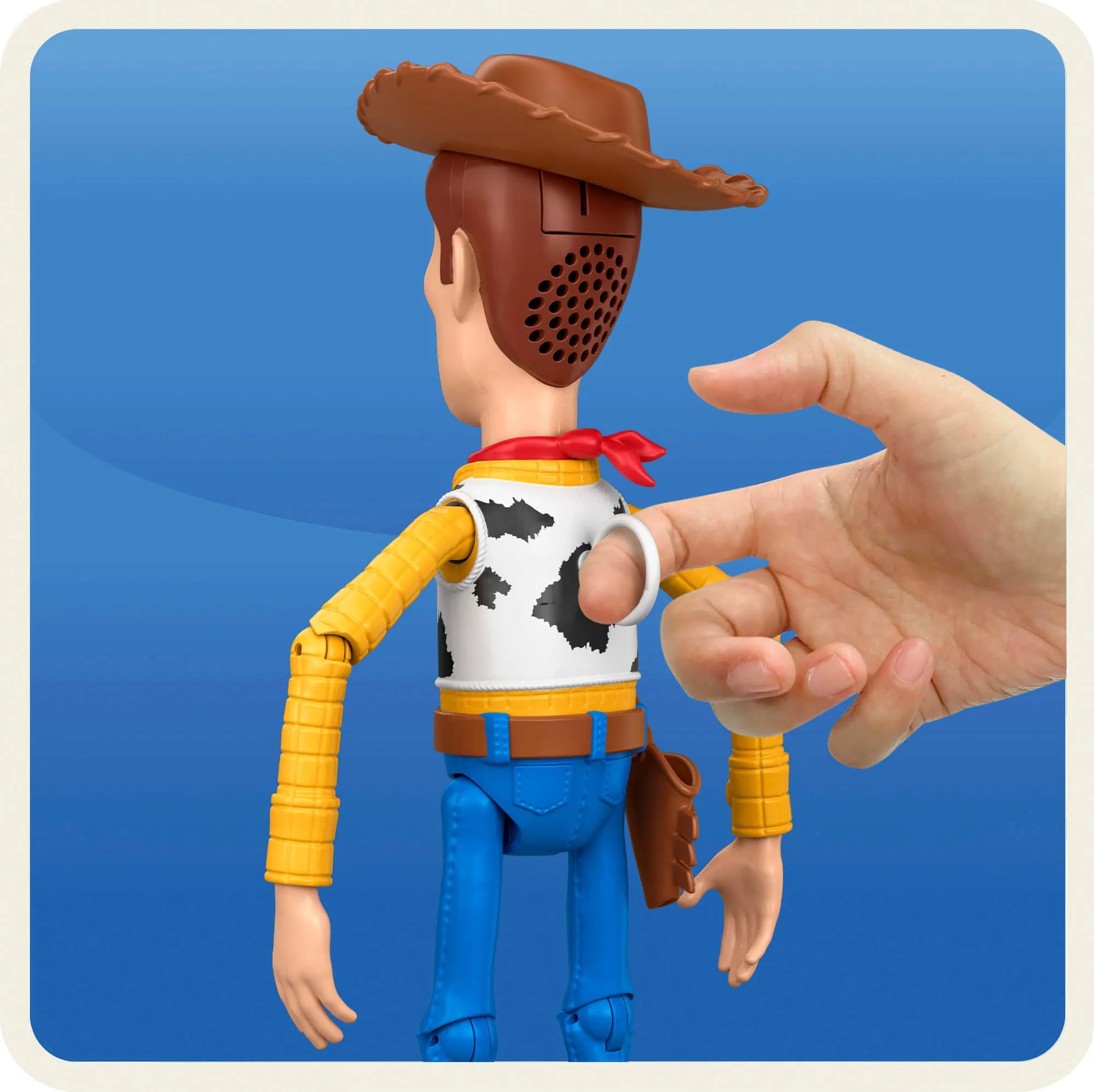 TOY STORY filmo interaktyvi bėganti figūrėlė Woody (didelė) (JKL95)