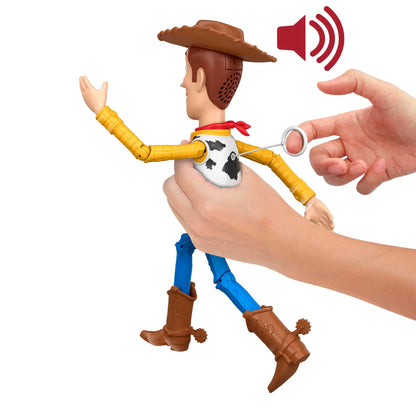 TOY STORY filmo interaktyvi bėganti figūrėlė Woody (didelė) (JKL95)