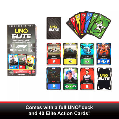 UNO ELITE F-1 kortos (Starter Pack)