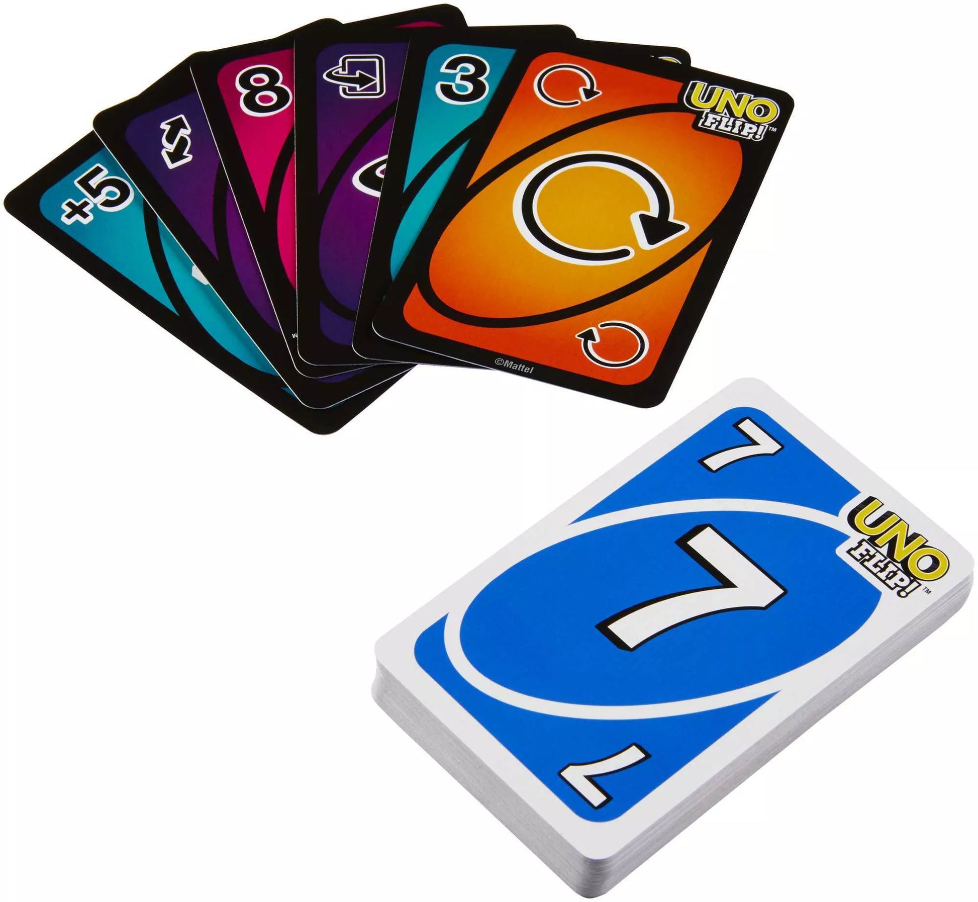 UNO FLIP! – žaidimas su dvipusėmis kortomis (GDR44)