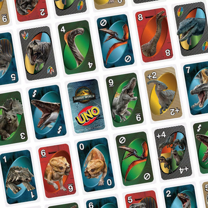 UNO kortos JURASSIC WORLD (JFT28)