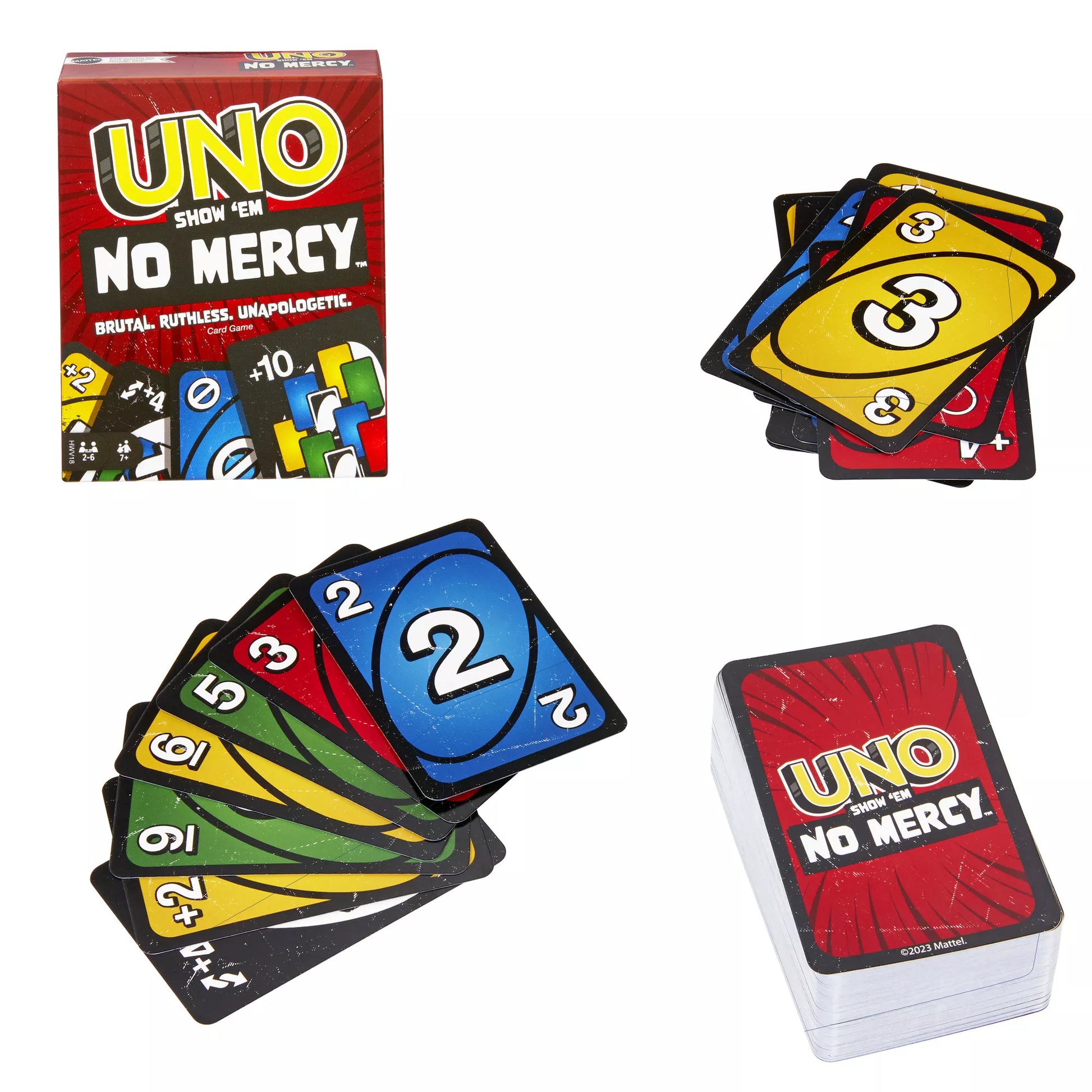 UNO kortos NO MERCY (HWV18)