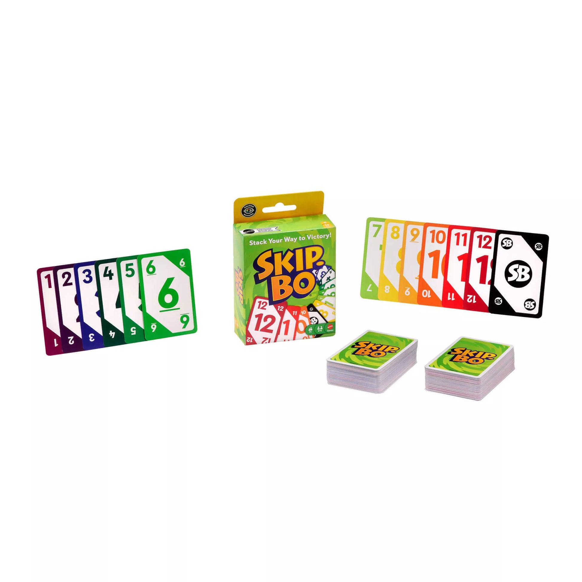 UNO kortos SKIP-BO (atnaujintos) (JMM20)