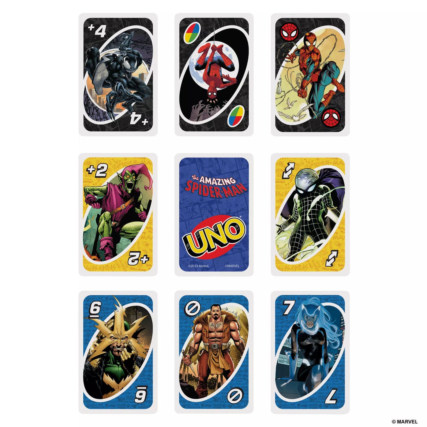 UNO kortos SPIDER–MAN (HXY08)