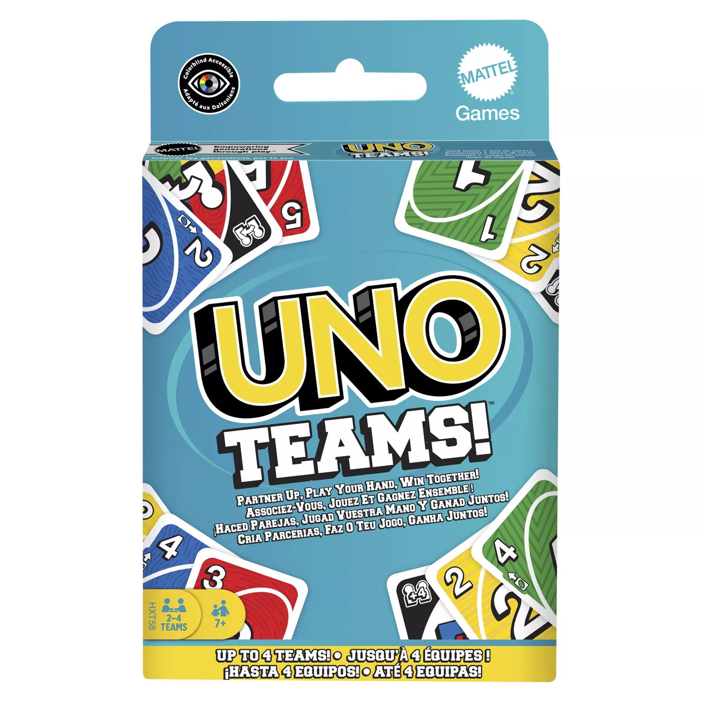 UNO kortos TEAMS (HXT58)